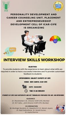 Report of Interview Skills Workshop-30-8-2023